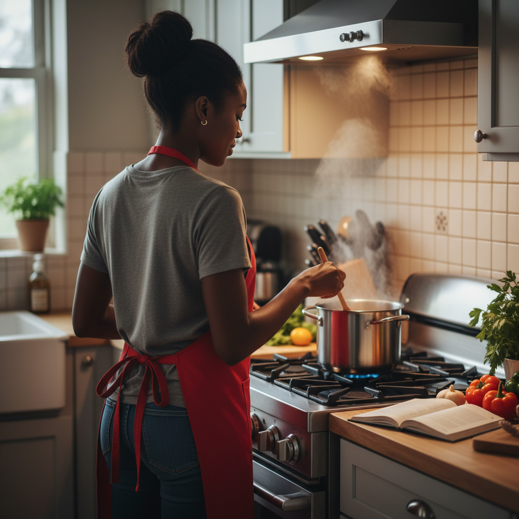 Ms. Mickey's Signature Apron - Red