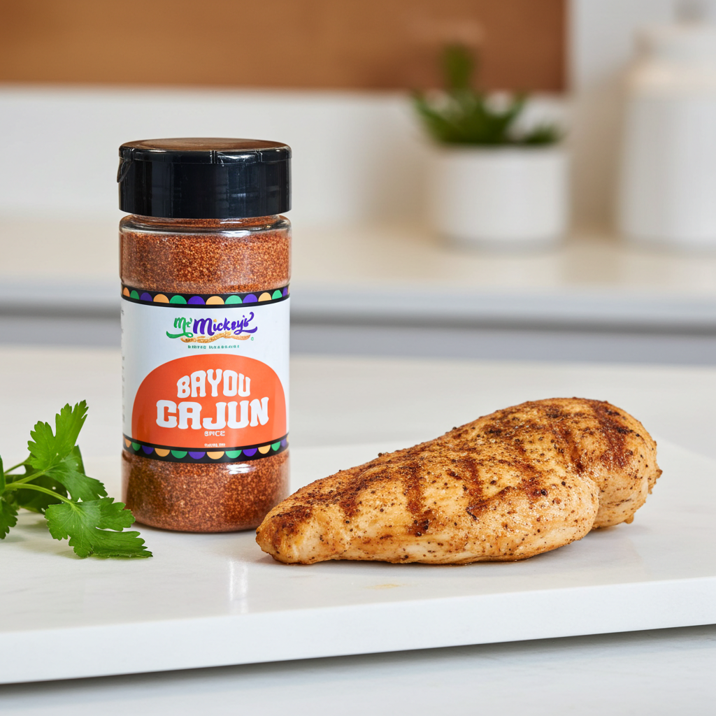 Ms. Mickey's Bayou Cajun Seasoning: Authentic Cajun Flavor